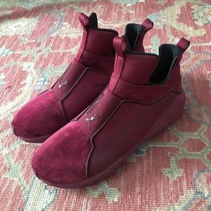 PUMA Fierce Burgundy Velvet Core Training Shoes